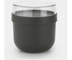 Brabantia BRABANTIA Make &amp;amp, Take breakfast bowl 0.5L dark pilka 204180