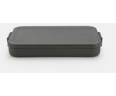 Brabantia BRABANTIA Make &amp;amp, Take lunch box flat dark pilkas 202704