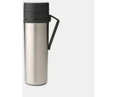 BRABANTIA Make &amp;amp| Take thermal mug 0.5 L dark pilka 228643