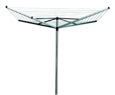 Brabantia Besisukanti džiov. Topspinner 40 m - Metallic Pilkas