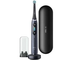 Elektrinis dantų šepetėlis Oral-B iO8, juodas