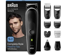 Barzdaskutė Braun Braun MGK5411, Juodas, Mėlyna, 1 mm, 2.1 cm, Universal, 3 year(s), Baterija
