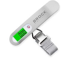 TLS 5101 WH Skaitmeninės bagažo svarstyklės BROCK TLS 5101 WH