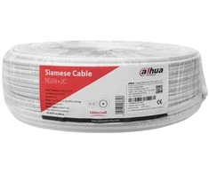 CCTV KABELIS PFM941I-RG59N/21-100-Baltas RG59 + 2 x 0,75 mm² DAHUA