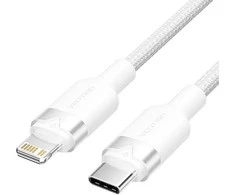 Vention USB ventiliacijos kabelis USB-C - Lightning 2 m Baltas (S9913822)