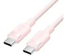 Kabelis USB Vention USB-C - USB-C 2 m Rožinė (S9915443)
