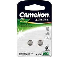 Camelion AG3/LR41/LR736/392 Alkaline Buttoncell 2 pc(s)