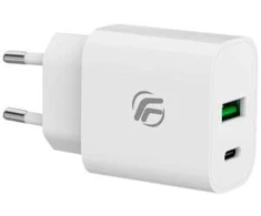 Caricatore USB-A + USB-C Universale 20W Fast Charge Fenner Tech 8058150348024 (8058150348024)