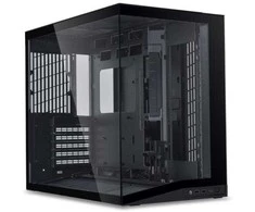 Lian Li O11 Dynamic Mini V2 Flow PC-kompiuterio korpusas, Mini-kompiuterio korpusas, ATX, Tempered Glass – inklusive 5x 120-mm-Lüfter, juodos spalvos