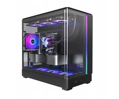 Montech KING 15 PRO PC Case, Mini Case, mATX, Tempered Glass, RGB – juodas