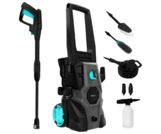 Cecotec 08137 pressure washer Upright Electric 468 l/h 1600 W Juodas Pilkas