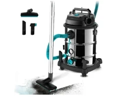Cecotec Vacuum cleaner | Conga Rockstar Wet &amp; Dry Steel Max Pro | Corded operating | 1600 W | 220-240 V | Sidabrinis/Juodas