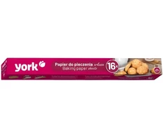 York Papier do pieczenia w arkuszach 16szt 42 cm/38 cm