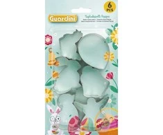 Guardini Cookie and gingerbread cutter set 6 pcs. Easter 5-6x2cm