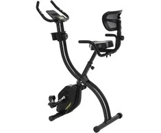 Folding exercise bike CHRISTOPEIT S-Bike Velo Fit, juodas