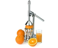 Sulčiaspaudė Rankinis citrusinių vaisių presas, 18x13.5x37 cm, chromuotas, 5555R51161A, Rosberg