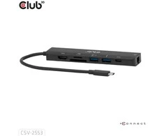 Club 3D 7-in-1 USB-C HDMI I/O HUB 100W CLUB3D