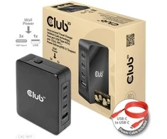 Club 3D Club3D Reiseladegerat 3xUSB Typ C 1xUSB Typ A PD 140W retail