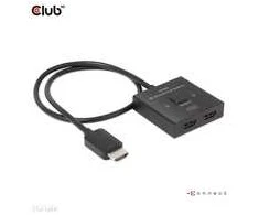 Club 3D HDMI vaizdo perjungiklis 2 prievadai
