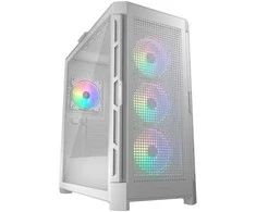 COUGAR DUOFACE RGB PC Dėklas, Mid Tower, Baltas