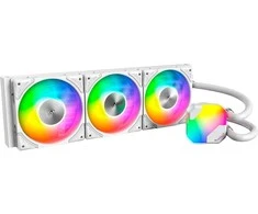 Montech Hyper Flow ARGB AIO vandens aušinimas, baltas Ø 360 mm
