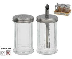 Cukrinė 340 ml, 2 rūšių, 8,5 x 7,5 x 7,5 cm, KITCHEN&amp;GO
