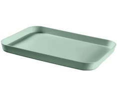 Curver Dvipusis padėklas „Kitchen Essentials“ žalias