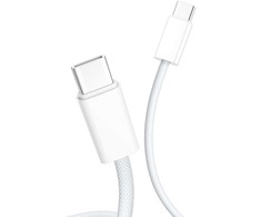D-Fruit kabelis USB-C – USB-C 2m, baltas (DF119)