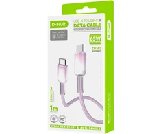 D-Fruit cable USB-C - USB-C DF162 1m, violet