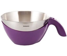 Daewoo DKS 45P virtuvinės svarstyklės, 5kg, matavimo tikslumas 1 g, automatinis nulio nustatymas, L
