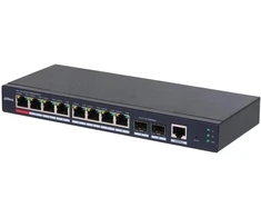 Šakotuvas Dahua Technology PoE S4210-8GT-110 network switch Managed L2 Gigabit Ethernet (10/100/1000) Power over Ethernet (PoE) Desktop/Wall-Mounting