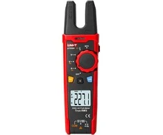 Šakutės tipo srovės matavimo replės CAT II 1000V, CAT III 600V; DC/AC 1000V; AC 200A; 60MΩ; 10KHz; NCV; TRMS; UNI-T