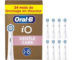 Braun Oral-B iO Gentle Clean Replacement x8