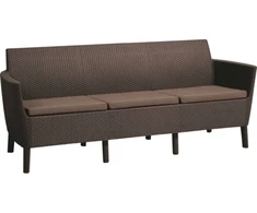 Sofa Keter Salemo, ruda pilka