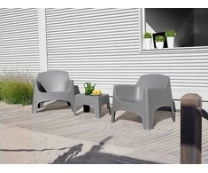 Gardena Bica Sodo baldų komplektas Ibiza Terrace šviesiai pilka