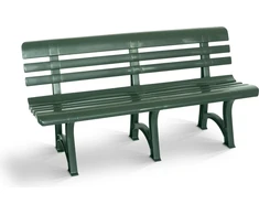 Saska Garden Sodo suolas Olimpia 150x53x77cm žalias 8003723500897
