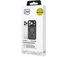Telefono dėklas iPhone 16E / 17E 3mk Misty MagCase, juodas