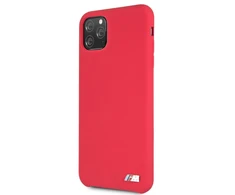 Dėklas Aizmugurējais vāciņš BMW Apple iPhone 11 Pro Max Hardcase Silicone Raudona BMHCN65MSILRE ()