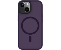 Dėklas Aizmugurējais vāciņš Connect Apple iPhone 14 Hybrid Case With Magnetic PC+TPU Deep Violetinė 4752192085025 CONAPP14HCMDP (4752192085025)