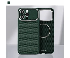 Dėklas Aizmugurējais vāciņš Evelatus Apple iPhone 17 Pro Max Carbon Premium Edition MagSafe case Žalias 4752192110635 EVEAPP17PMCPEMCG (4752192110635)