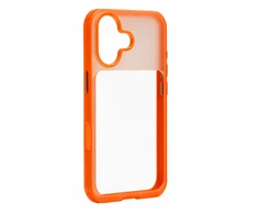Dėklas Aizmugurējais vāciņš Evelatus Apple iPhone 17 LiveCase Hybird Case Stend PC+TPU Oranžinis 4752192110239 EVEAPP17LHCSO (4752192110239)