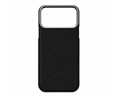 Dėklas Aizmugurējais vāciņš Evelatus Apple iPhone 18 Pro Carbon MagSafe case Juodas