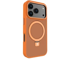 Dėklas Aizmugurējais vāciņš Evelatus Apple iPhone 17 Pro Shield Case With MagSafe &amp; Stand Matte Oranžinis EVEAPP17PSCMWSO ()