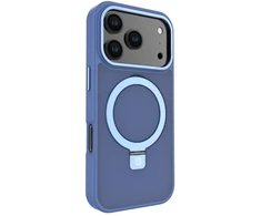 Dėklas Aizmugurējais vāciņš Evelatus Apple iPhone 17 Pro Shield Case With MagSafe &amp; Stand Matte Mėlyna EVEAPP17PSCMWSBL ()