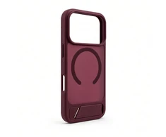 Dėklas Aizmugurējais vāciņš Evelatus Apple iPhone 18 Pro Rubber Coated MagSafe With Stand Case Burgundy 4752192109790 EVEAPP18PRCMWSCBU (4752192109790)