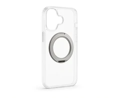Dėklas Aizmugurējais vāciņš Evelatus Apple iPhone 17 Hybird Case With Magsafe PC+TPU 360 Metal Stand Transparent 4752192108595 EVEAPP17HCM360MST (4752192108595)