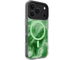 Dėklas Aizmugurējais vāciņš Evelatus Apple iPhone 17 Pro Max IMD Glacier Case with Magsafe Žalias EVEAPP17PMIGCWMGR ()