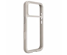 Dėklas Aizmugurējais vāciņš Evelatus Apple iPhone 17 Pro LiveCase Hybird Case Stend PC+TPU Sidabrinis