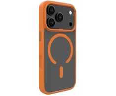 Dėklas Aizmugurējais vāciņš Evelatus Apple iPhone 17 Pro Hybird Case With MagSafe PC+TPU Oranžinis EVEAPP17PHCWMO ()