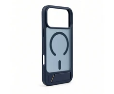 Dėklas Aizmugurējais vāciņš Evelatus Apple iPhone 18 Pro Max Rubber Coated MagSafe With Stand Case Navy Mėlyna 4752192109776 EVEAPP18PMRCMWSCNB (4752192109776)